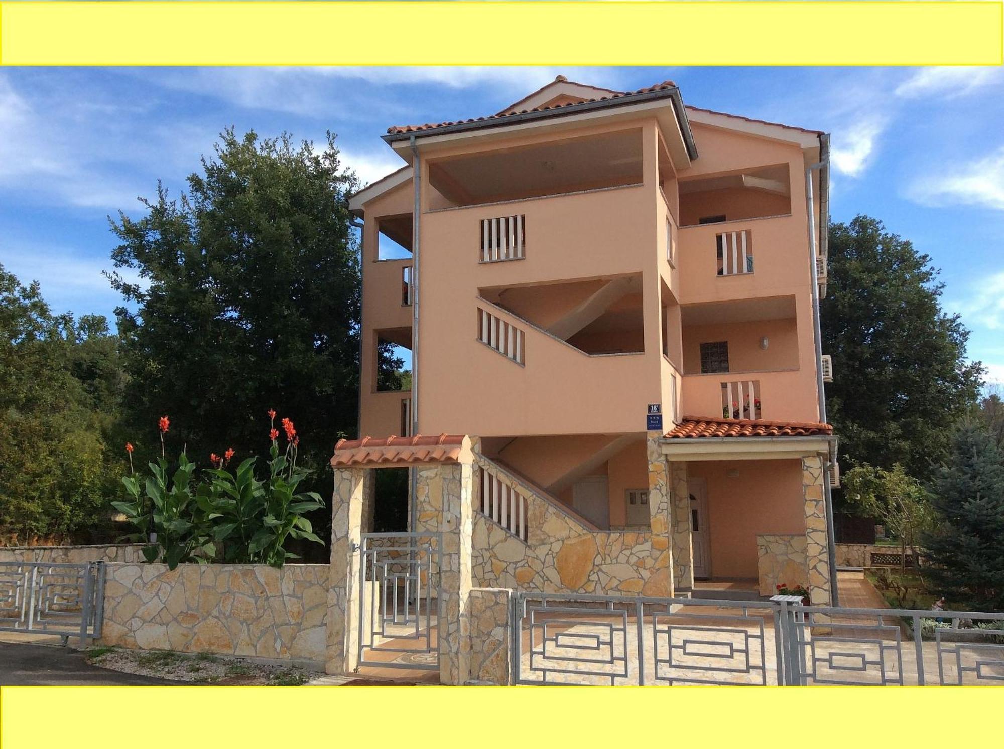 Apartments Coral, Klimno, Island Krk Exteriör bild